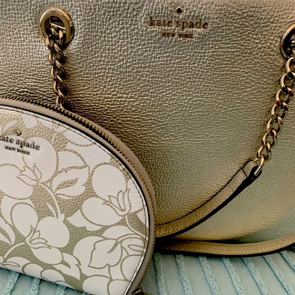 Kate Spade shoulder bag/cross body w/wristlet